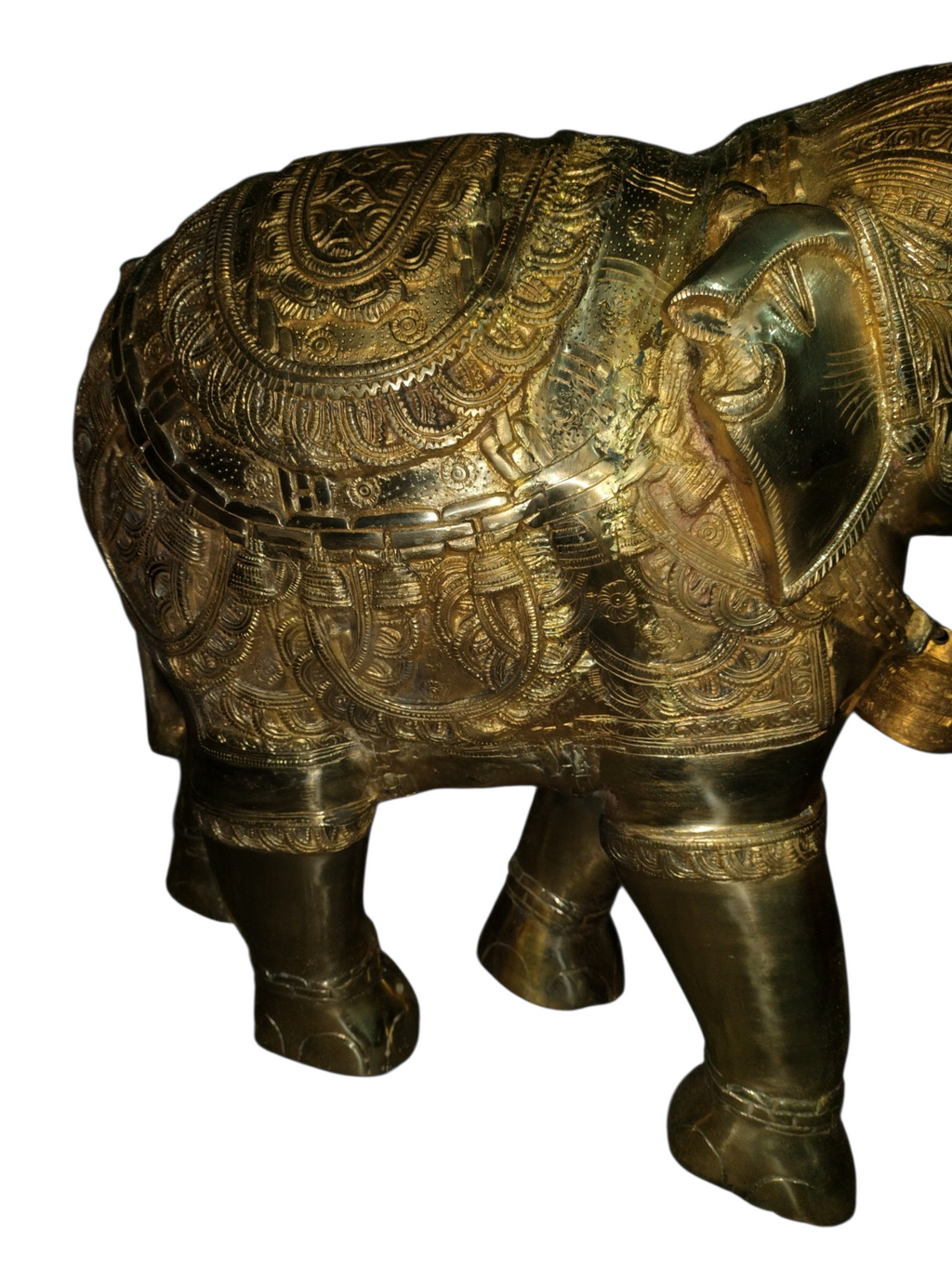 Brass Elephant Statue