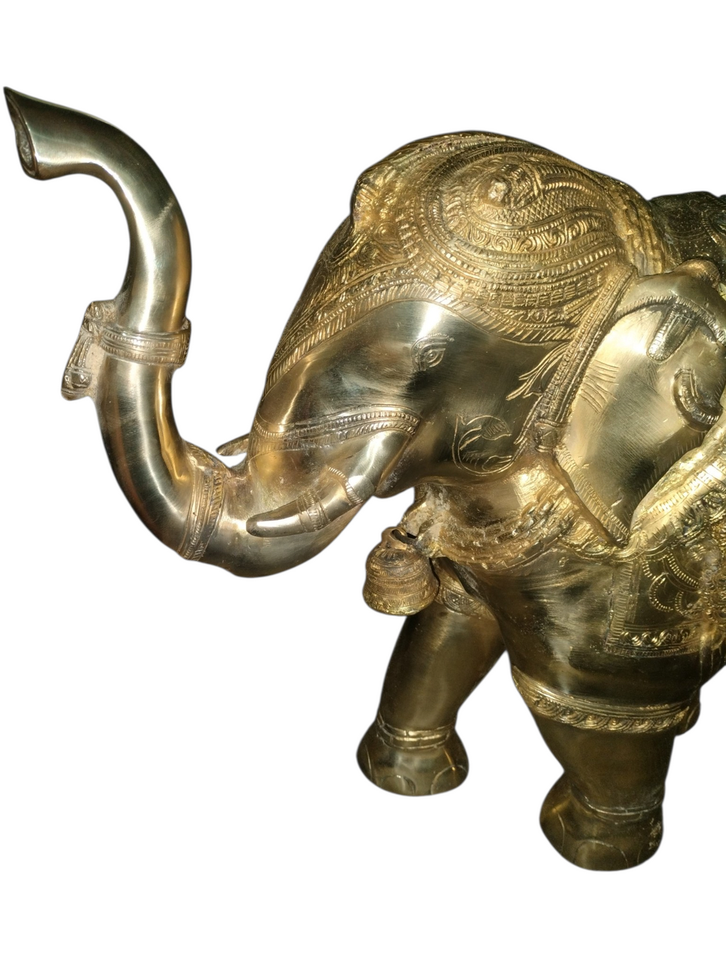Brass Elephant Statue