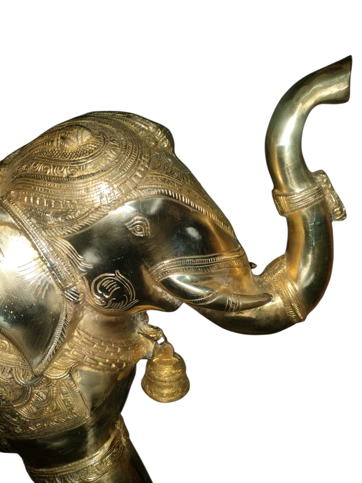 Brass Elephant Statue