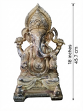 Brass Ganesh Ji Statue