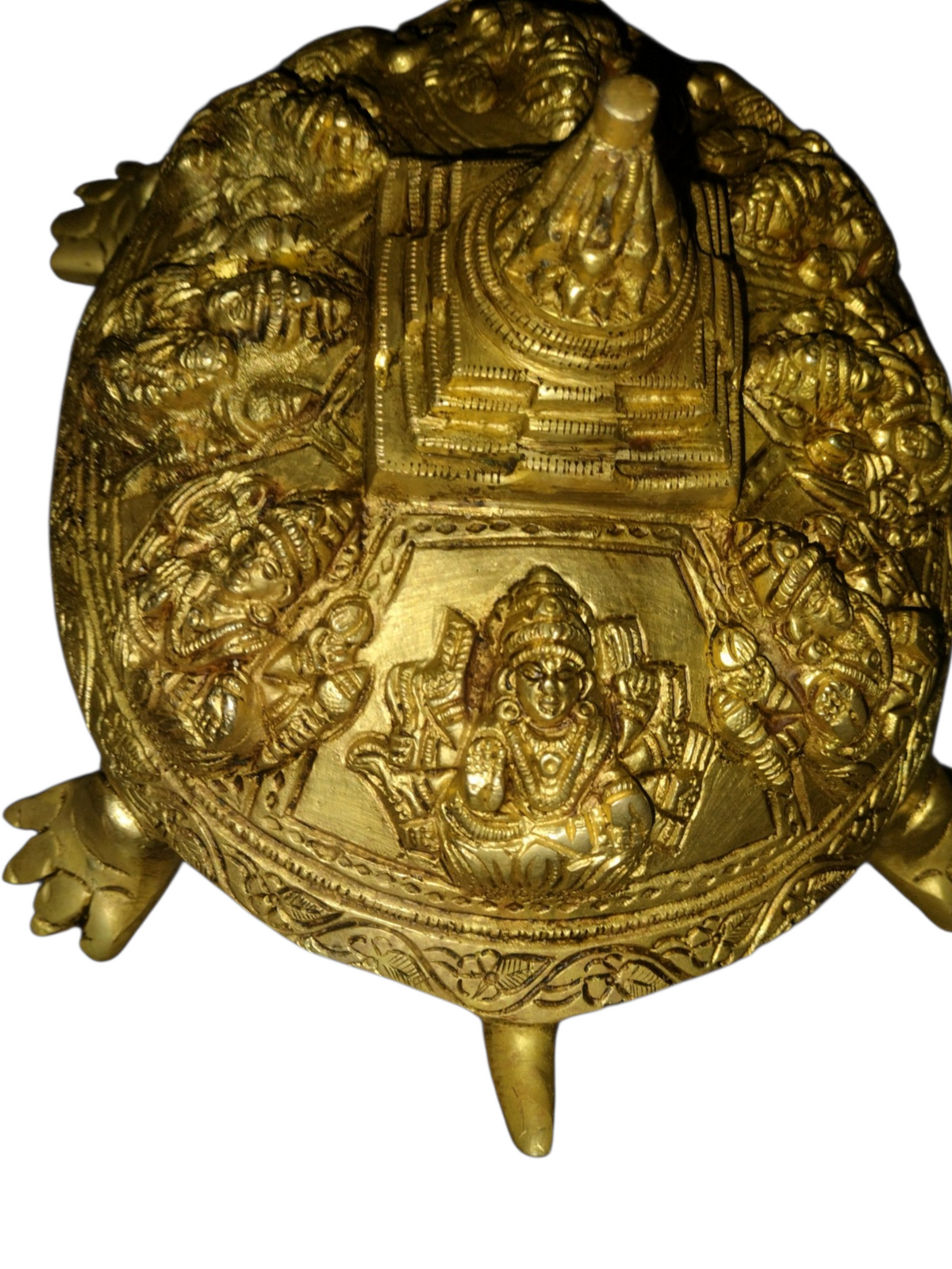 Brass Ashthlaxmi Tortoise Statue