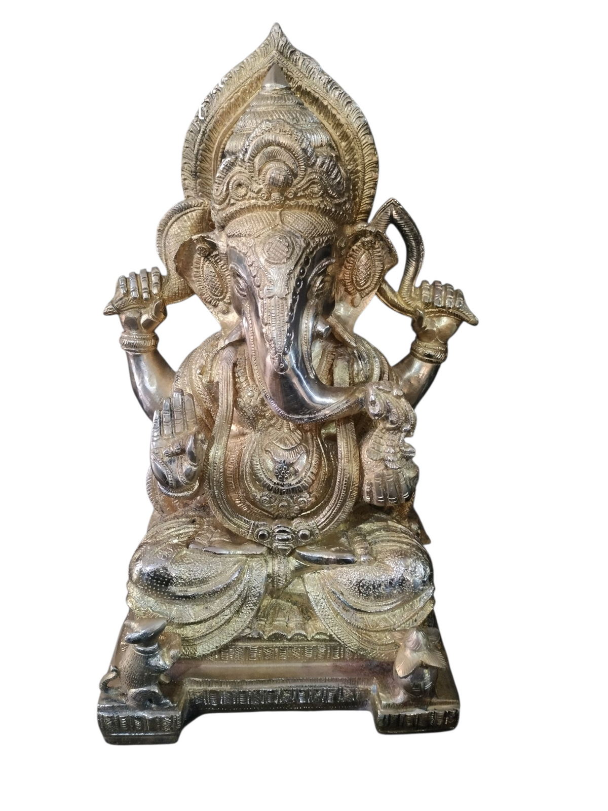 Brass Ganesh Ji Statue