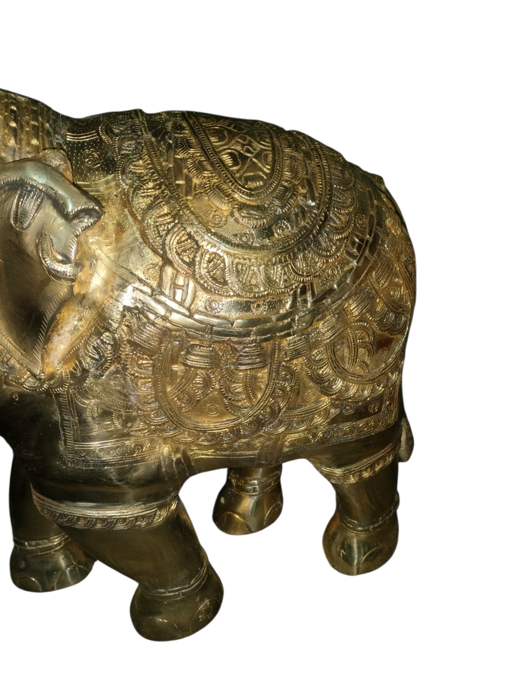 Brass Elephant Statue