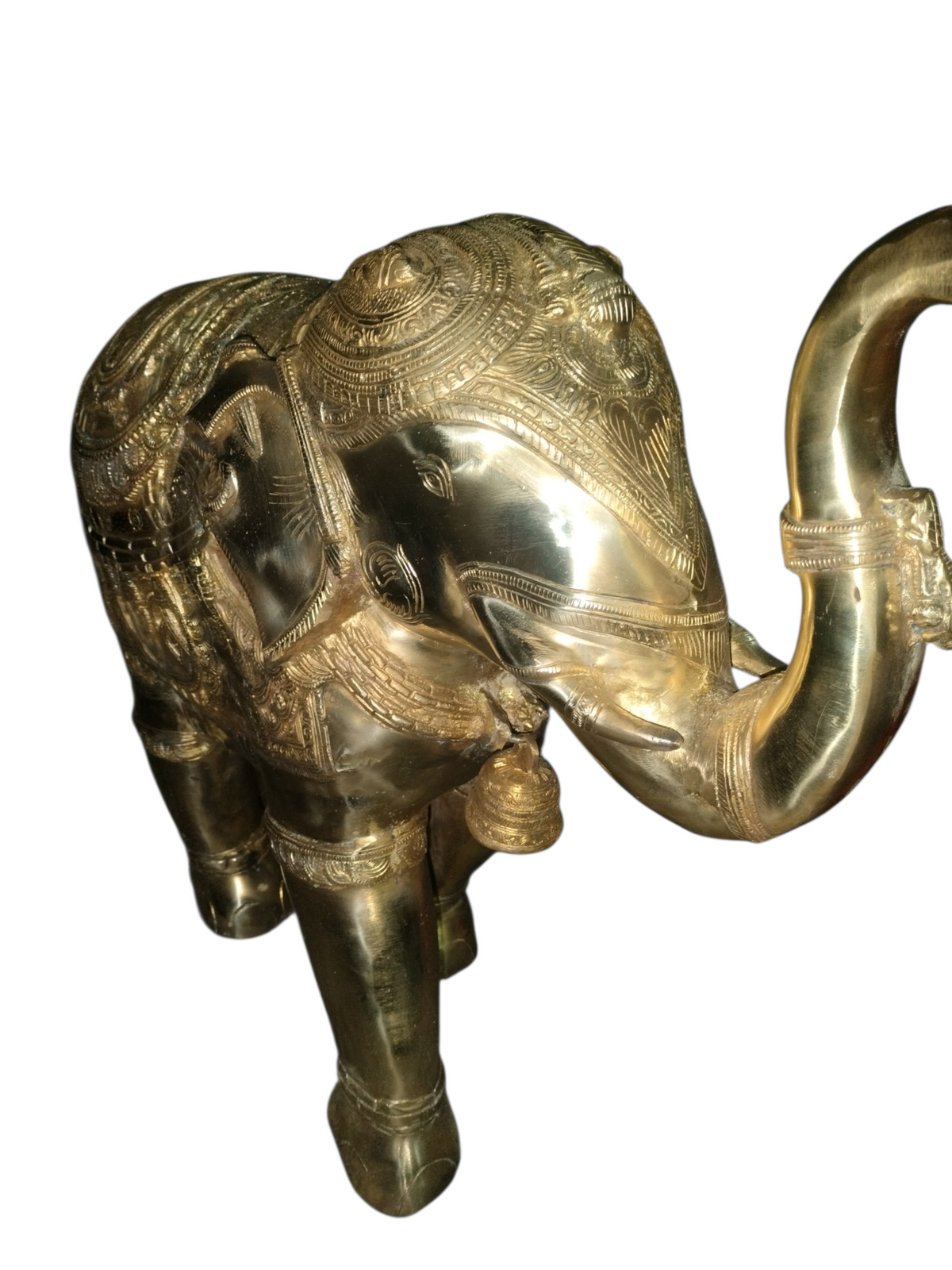 Brass Elephant Statue